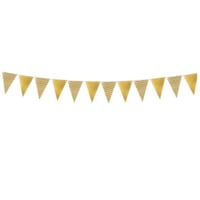 زينة العيد بلون ذهبي