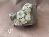 كمامة دانتيل -Mask with accesories