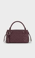 Ivette Woven Top Handle Bag