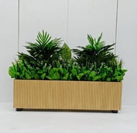 اشجار صناعية زينة مستطيل 80سم ارتفاع الشجره 70 سم