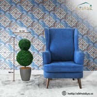 اشجار صناعية زينة كورة دورين الارتفاع 90 سم العرض...