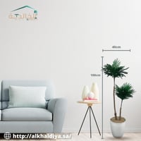 شجرة صناعية من اشجار فروع النخلة الارتفاع 100 سم