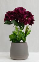 حوض بلاستيك ورد الارتفاع 50 سم العرض 25 سم