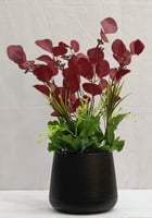 حوض بلاستيك ورد الارتفاع 50 سم العرض 25 سم