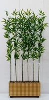 اشجار صناعية حوض مشتل بامبو ارتفاع 160سم العرض 60س...