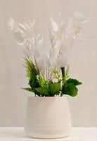 حوض بلاستيك ورد الارتفاع 50 سم العرض 25 سم