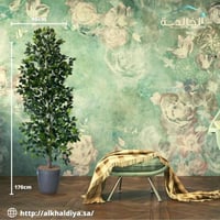 اشجار صناعية زينة ورق الليمون الأرتفاع 1.70 سم