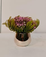 مركن سيراميك ورد ارتفاع 24 سم العرض 12 سم