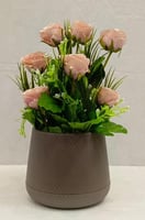 حوض بلاستيك ورد الارتفاع 40 سم العرض 25 سم