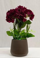 حوض بلاستيك ورد الارتفاع 50 سم العرض 25 سم