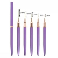 فرشة دقيقة ورفيعة للرسم على الكوب