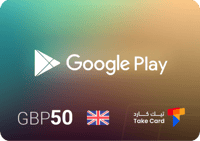 50 جنية استرليني جوجل بلاي بريطاني | 50 pound goog...