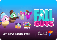 Fall Guys Soft Serve Sundae Pack + 1000