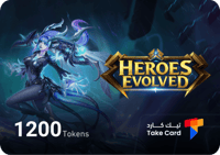 Heroes Evolved 1200 Tokens