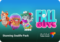 Fall Guys Stunning Sealife Pack + 2000