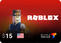 بطاقة 15$ روبلكس امريكي