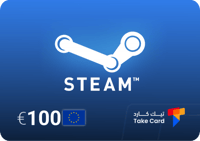 بطاقة ستيم اوروربي 100 يورو
