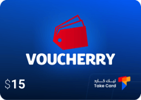 بطاقة فاوتشري 15$ عالمي | Voucherry $15 Global