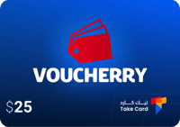 بطاقة فاوتشري 25$ عالمي | Voucherry $25 Global