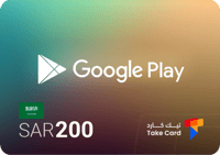 جوجل بلاي 200 ريال سعودي