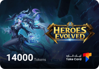 Heroes Evolved 14,000 Tokens
