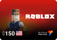 بطاقة 150$ روبلكس امريكي