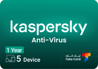 كاسبر سكاي انتي فيروس 5 أجهزة لمده سنة Kaspersky A...