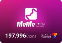 شحن 197,996 كوينز MeMe Live