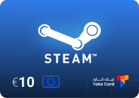 بطاقة ستيم اوروربي 10 يورو