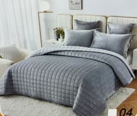 لحاف مخمل نفرين 6 قطع