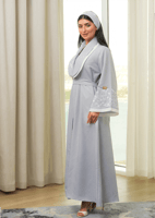 Tatreez robe / dark blue