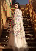 Luxury Flowers dress / Beige