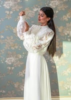 Unique dantela dress