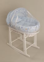Elegance Moses Basket / Baby Blue