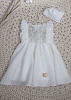 فستان استقبال راقي بتطريز