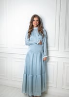 فستان ناعم مميز باضافة اللولو