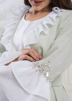 طقم استقبال فكتوري مميز (لبس الام + لبس البيبي + ا...