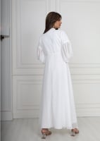 فستان استقبال ناعم وأنيق