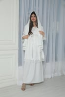 روب استقبال فاخر بقصة مميزة بأضافة الكلف والدانتيل...