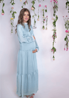 فستان ناعم مميز باضافة اللولو