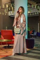 عبايه بخامة الحرير الفرنسي