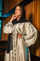 عباية من الحرير الفرنسي الفاخر