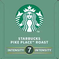 كبسولات ستاربكس بايك بليس متوسطة التحميص من نسبرسو