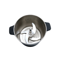 قطاعة خضروات وفرامة 6 لتر 4 شفرات 1000 وات