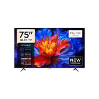 شاشة تى سى ال 75 سمارت فور كى كيو ليد 144 هرتزP8K