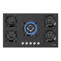 باكدج اسود ملكى السطح زجاجى غاز