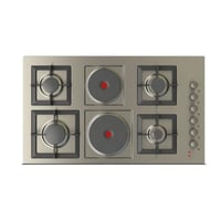 سطح 90سم 4 عين غاز شبك منفصل هيفي ديوتي + 2 عين حج...