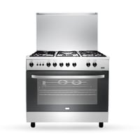 فرن هاس 90 سم غاز استيل امان كامل اشعال ذاتي