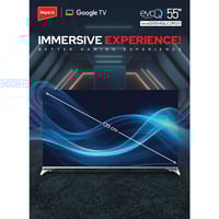 شاشة امبيكس 55 سمارت فور كى جوجل 120 هرتز