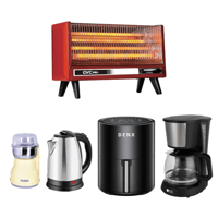 باكدج قلاية هوائية + دفاية + صانعة قهوة + مطحنة قه...